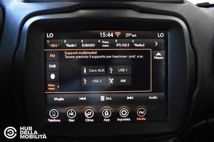 JEEP Renegade 1.6 Mjt DDCT 120 CV Longitude